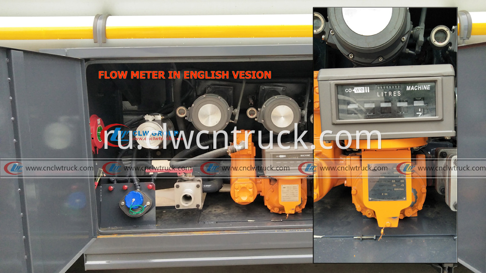 fuel tank truck flow meter